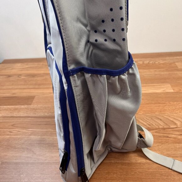 Wilson Evolution Backpack Grey/Blue Fits Official Size Ball & Sneakers NEW - Picture 3 of 6